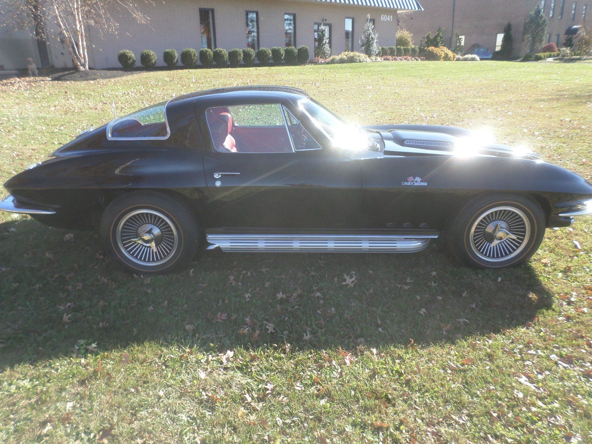 1966 Coupe Side View — Pipersville, PA — The Vette Shop