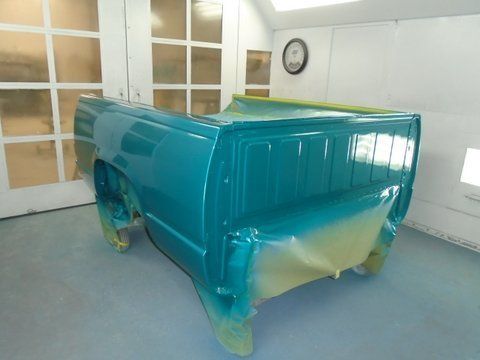 Chevy C1500 Blue Truck Bed — Pipersville, PA — The Vette Shop