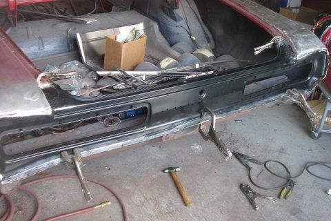 1966 GTO Broken Back Bumper — Pipersville, PA — The Vette Shop