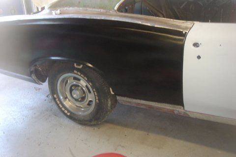 1966 GTO Before Tire Repair — Pipersville, PA — The Vette Shop