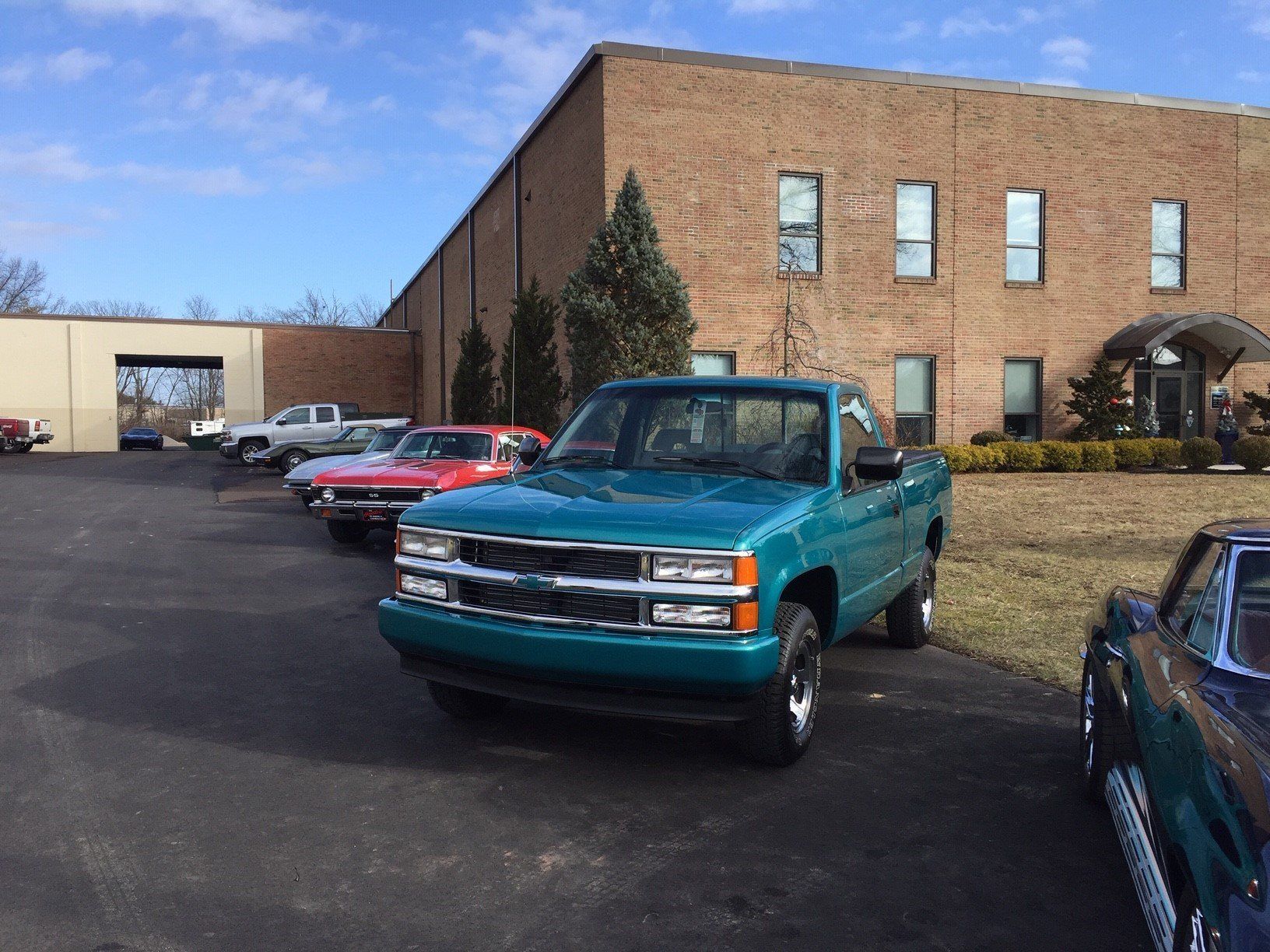Parked Chevy C1500 — Pipersville, PA — The Vette Shop