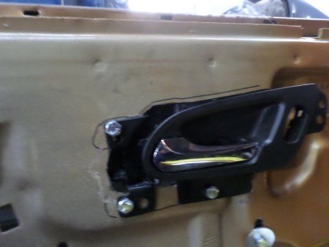 1975 Nova Black Door Handle — Pipersville, PA — The Vette Shop