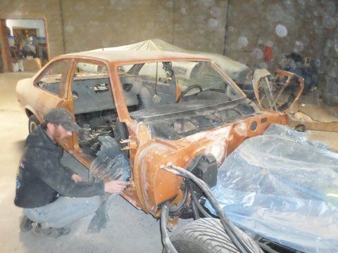 1975 Nova Frame Repair — Pipersville, PA — The Vette Shop
