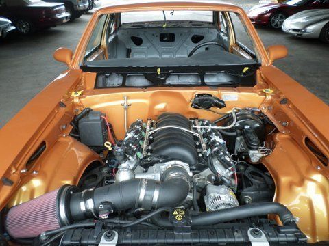 1975 Nova Black Engine — Pipersville, PA — The Vette Shop