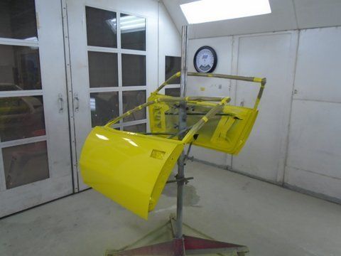 1972 Pantera Painted Door Sheets — Pipersville, PA — The Vette Shop