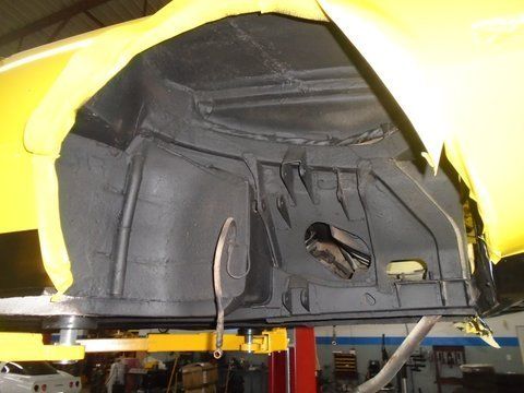 1972 Pantera Interior Frame — Pipersville, PA — The Vette Shop