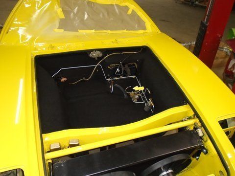 1972 Pantera Hood Frame — Pipersville, PA — The Vette Shop