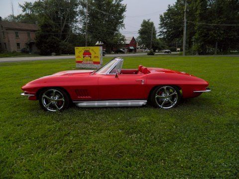 Red Car Corvette — Pipersville, PA — The Vette Shop