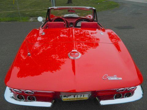 Red Corvette Trunk — Pipersville, PA — The Vette Shop