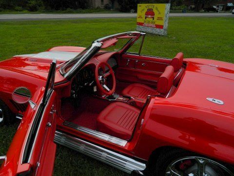 Red Corvette Driver Seat — Pipersville, PA — The Vette Shop