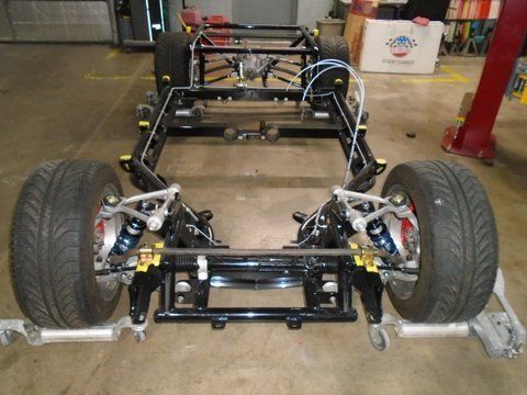 Shop Restomod Bottom Frame — Pipersville, PA — The Vette Shop