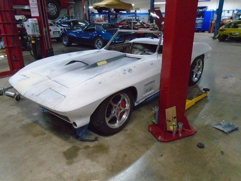 Shop Restomod Hood Repainting — Pipersville, PA — The Vette Shop
