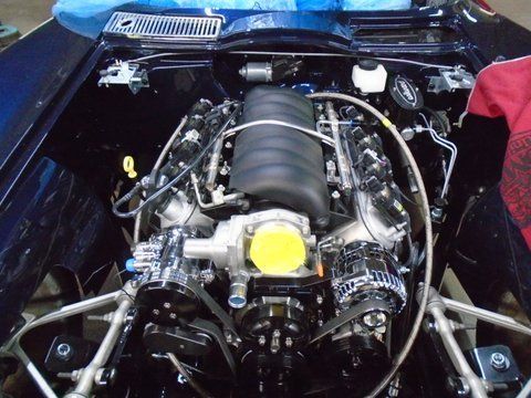 Shop Restomod Restored Engine — Pipersville, PA — The Vette Shop