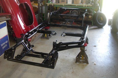 Shop Restomod Frame — Pipersville, PA — The Vette Shop