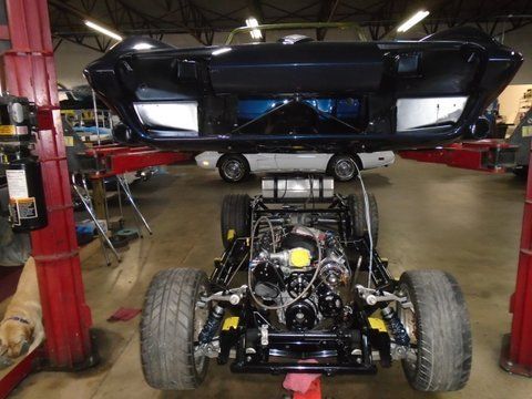 Car Being Fixed — Pipersville , PA — The Vette Shop
