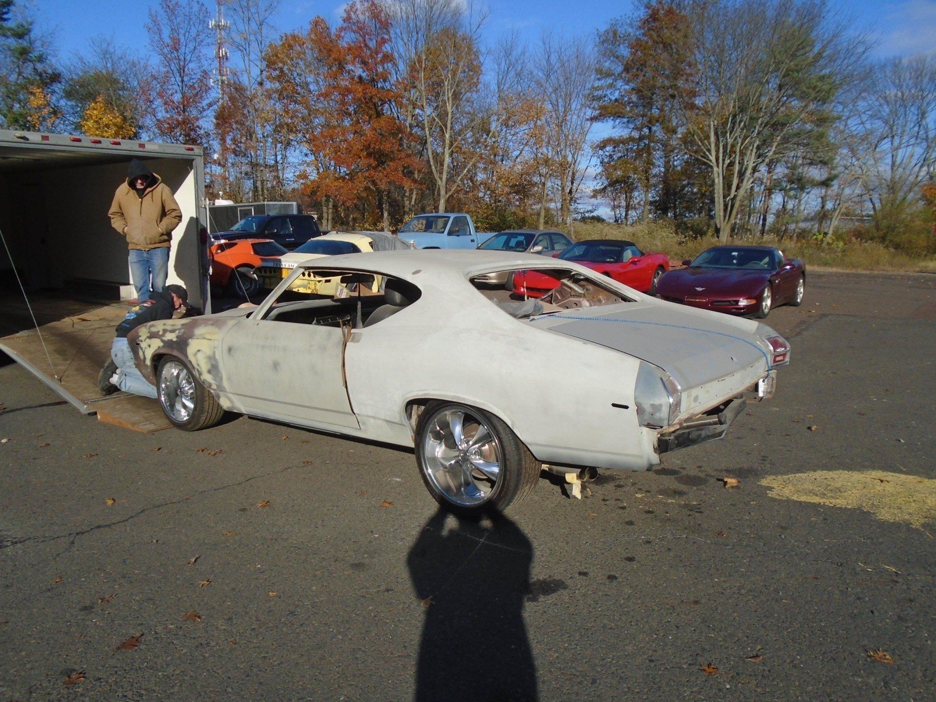 Richards 69 Chevelle Bare Metal — Pipersville, PA — The Vette Shop