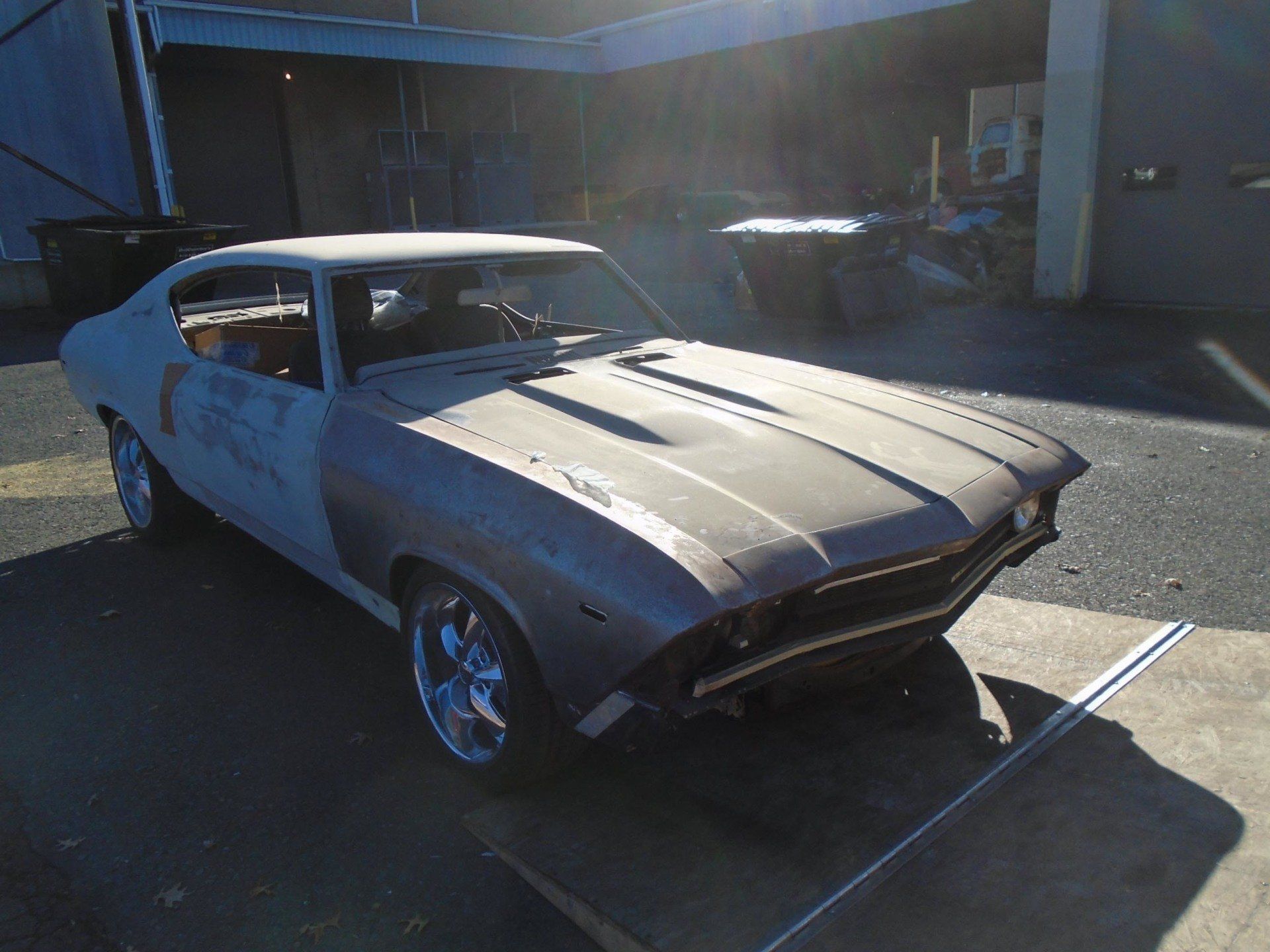 Richards 69 Chevelle Scrap Metal — Pipersville, PA — The Vette Shop