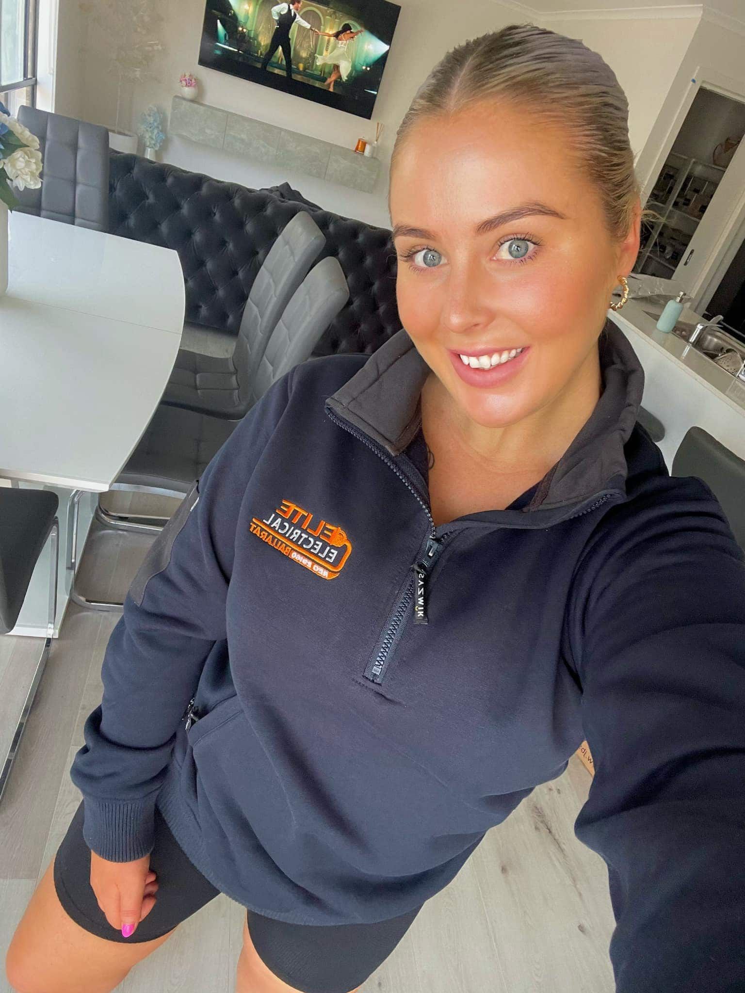 Employee Taking Selfie — Elite Electrical Ballarat in Delacombe, VIC