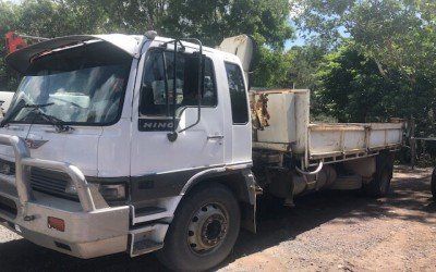 Hiab Truck — Heavy Haulage in Sarina Australia