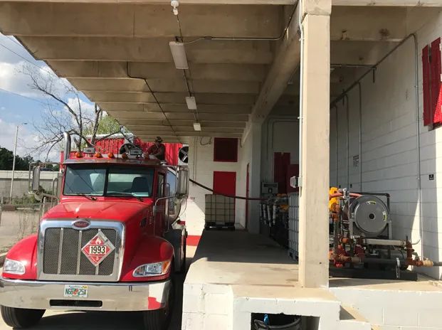 Red Truck — Jacksonville, FL — Paul Murray Oil Inc