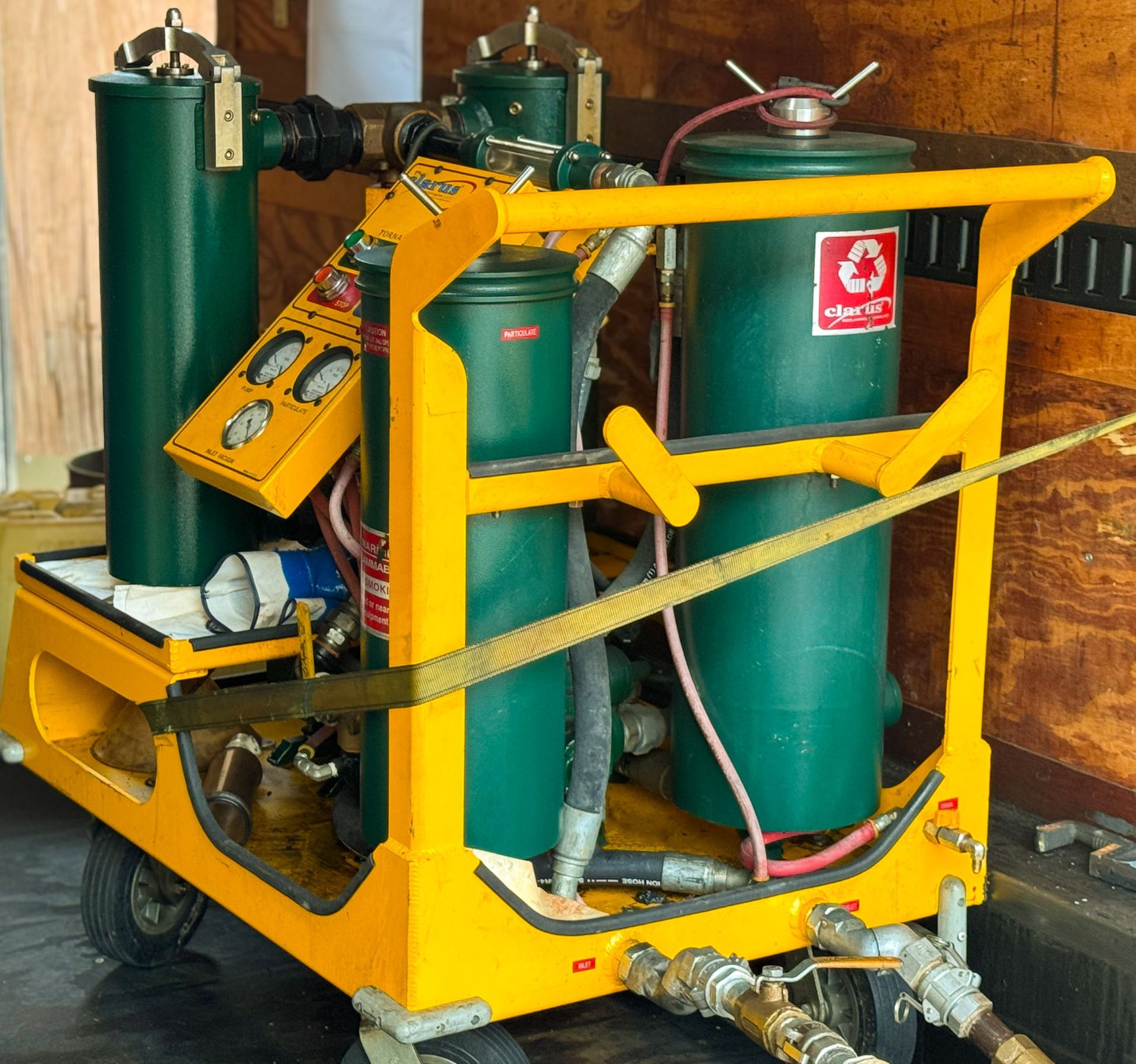 Oil Pipeline with Valves — Jacksonville, FL — Paul Murray Oil Inc