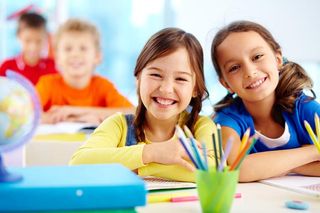 Children Smiling — Norfolk, NE — Montessori Circle of Friends