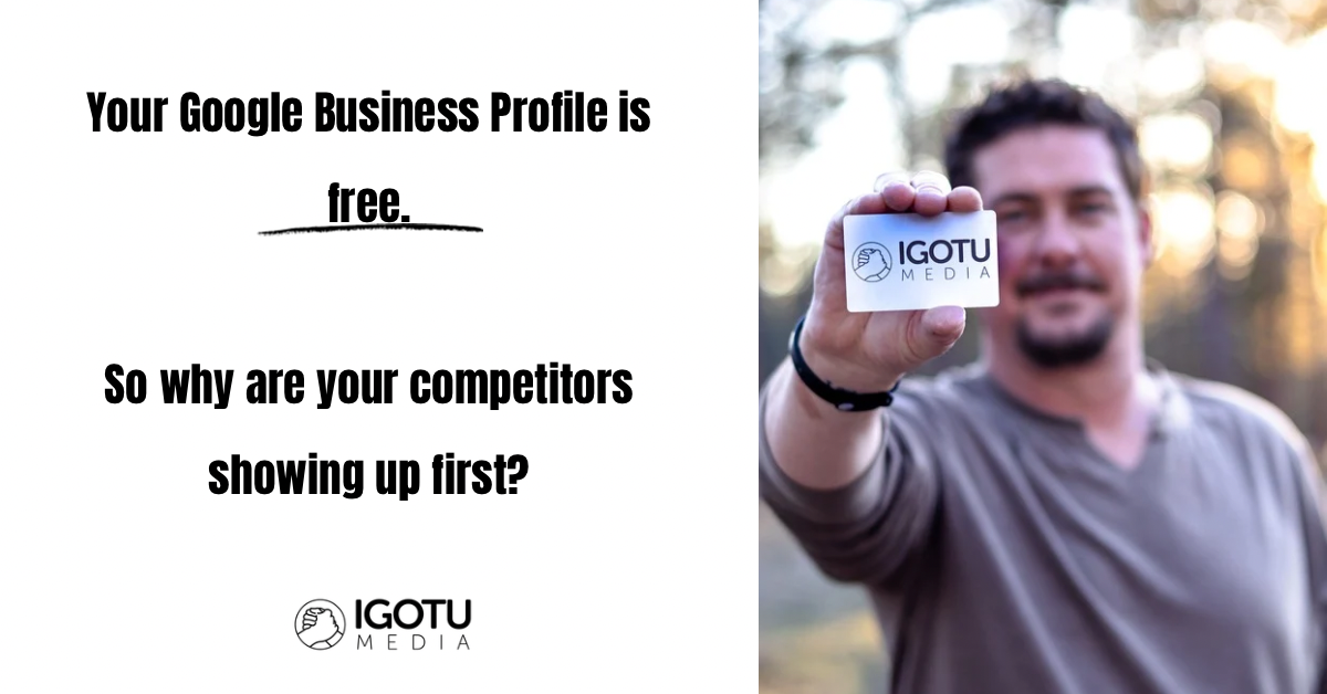 Google Business Profile optimization local SEO small business iGotU Media Mesa AZ