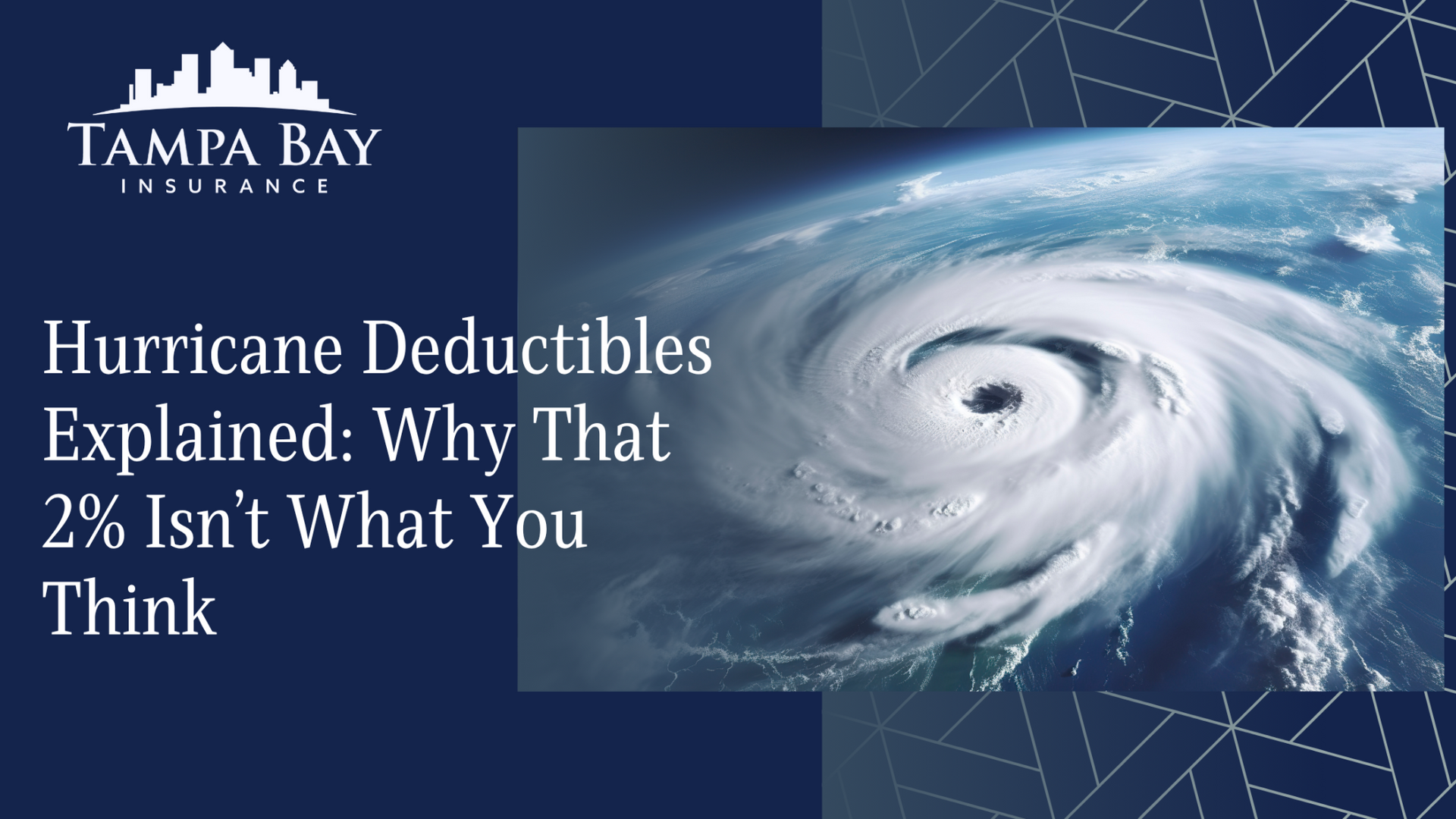 Hurricane Deductibles Explained: Why That 2% Isn't What You Think