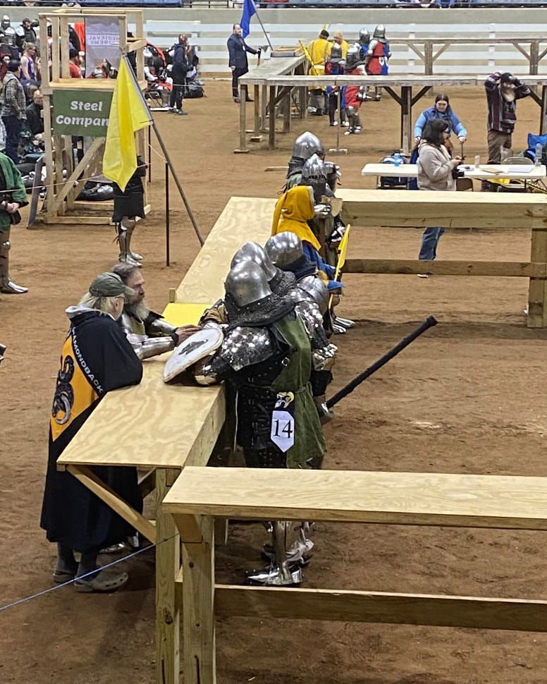 A Group of People in Armor - DE - Diamond State Steel Academy