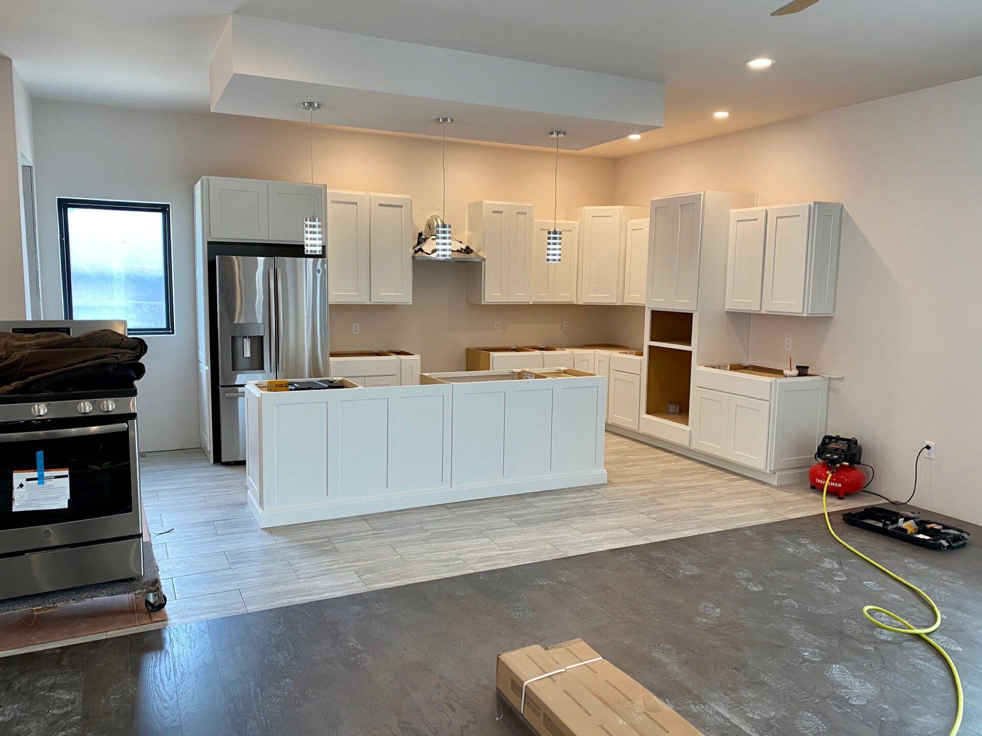 A Clean, Modern Kitchen Designed Built in Mid-Missouri by Watts Construction
