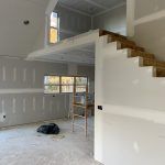 A Wide Basement & Stairway in Mid-Missouri Being Worked On by Watts Construction