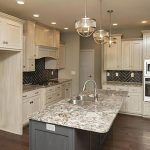 A Kitchen Island Remodel Done by Watts Construction in the Mid-Missouri Area