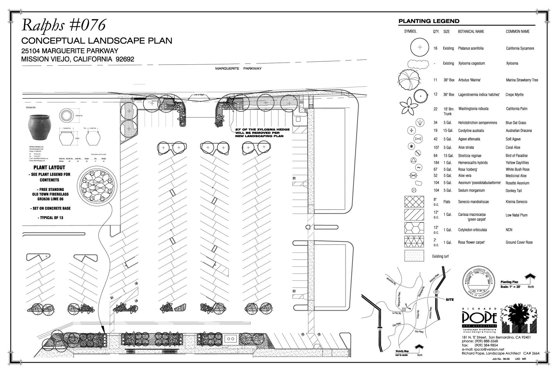 Ralph's Architectural Project — San Bernardino, CA — Richard Pope & Associates