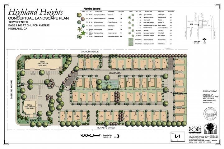 Conceptual Plans And Renderings — San Bernardino, CA — Richard Pope & Associates