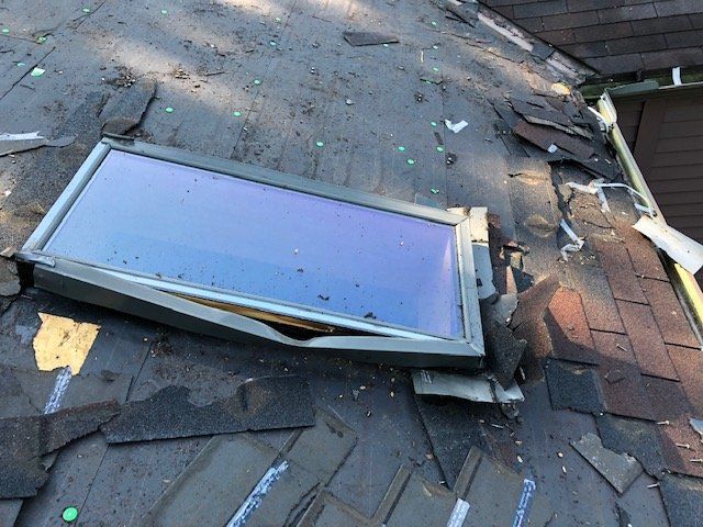 Repairs —  Damaged Skylights in Cranberry Township, PA