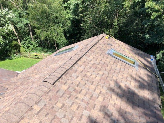 PA — Newly Installed Shingles and Skylights in Cranberry Township, PA