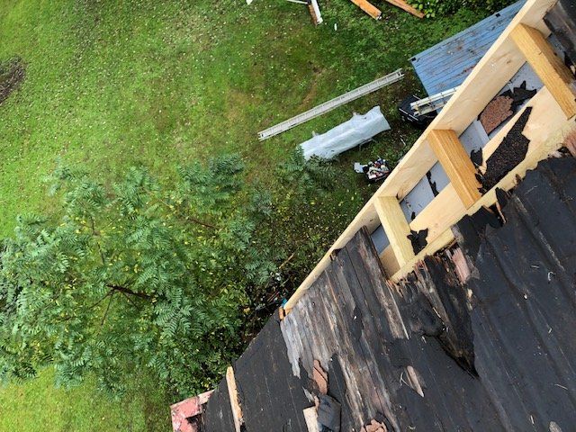 PA — Residential Roofing Damaged by the Storm in Cranberry Township, PA