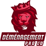 Logo Lion avec couronne, texte : 