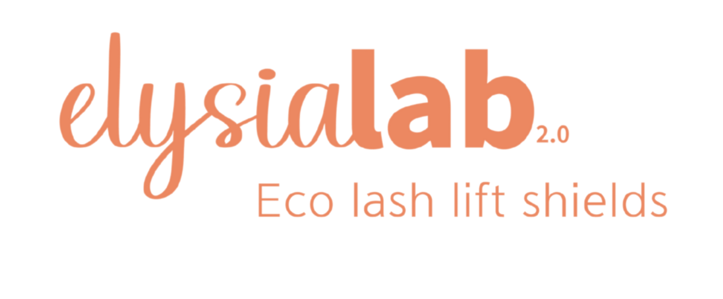 The peach-colored logo for 