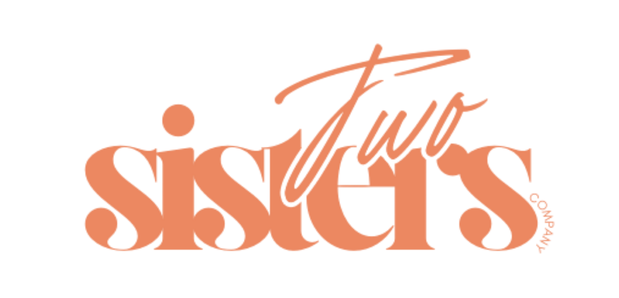 The peach-colored logo 