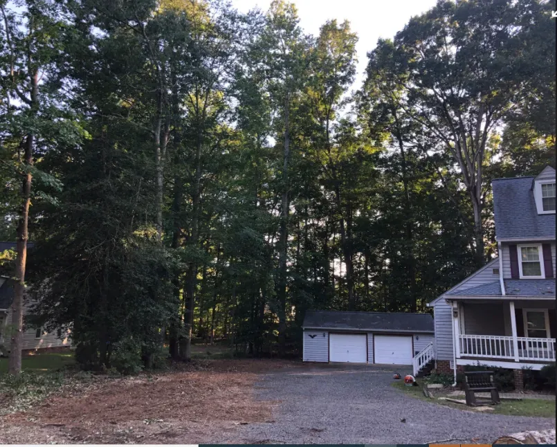 House In The Forest - Charles City, VA - Bottoms Bridge Tree Service