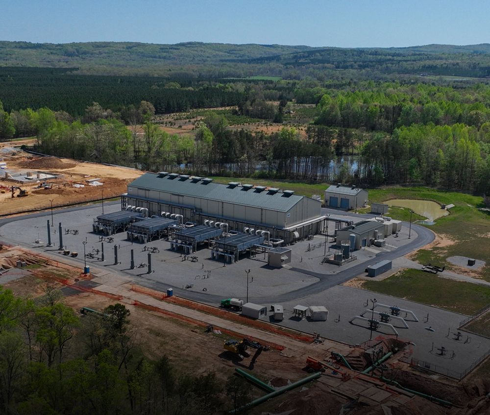 Facilty built in forest