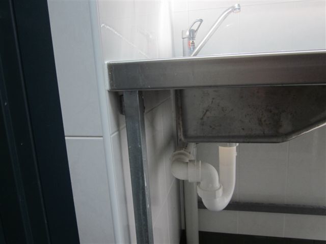 Washroom sink — R and M Sheetmetal in South Nowra, NSW