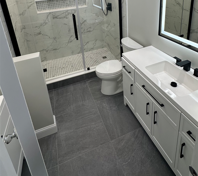 A RECENTLY REMODELED BATHROOM IN MIDDLESEX COUNTY NJ A RECENTLY REMODELED BATHROOM IN MIDDLESEX COUNTY NJ