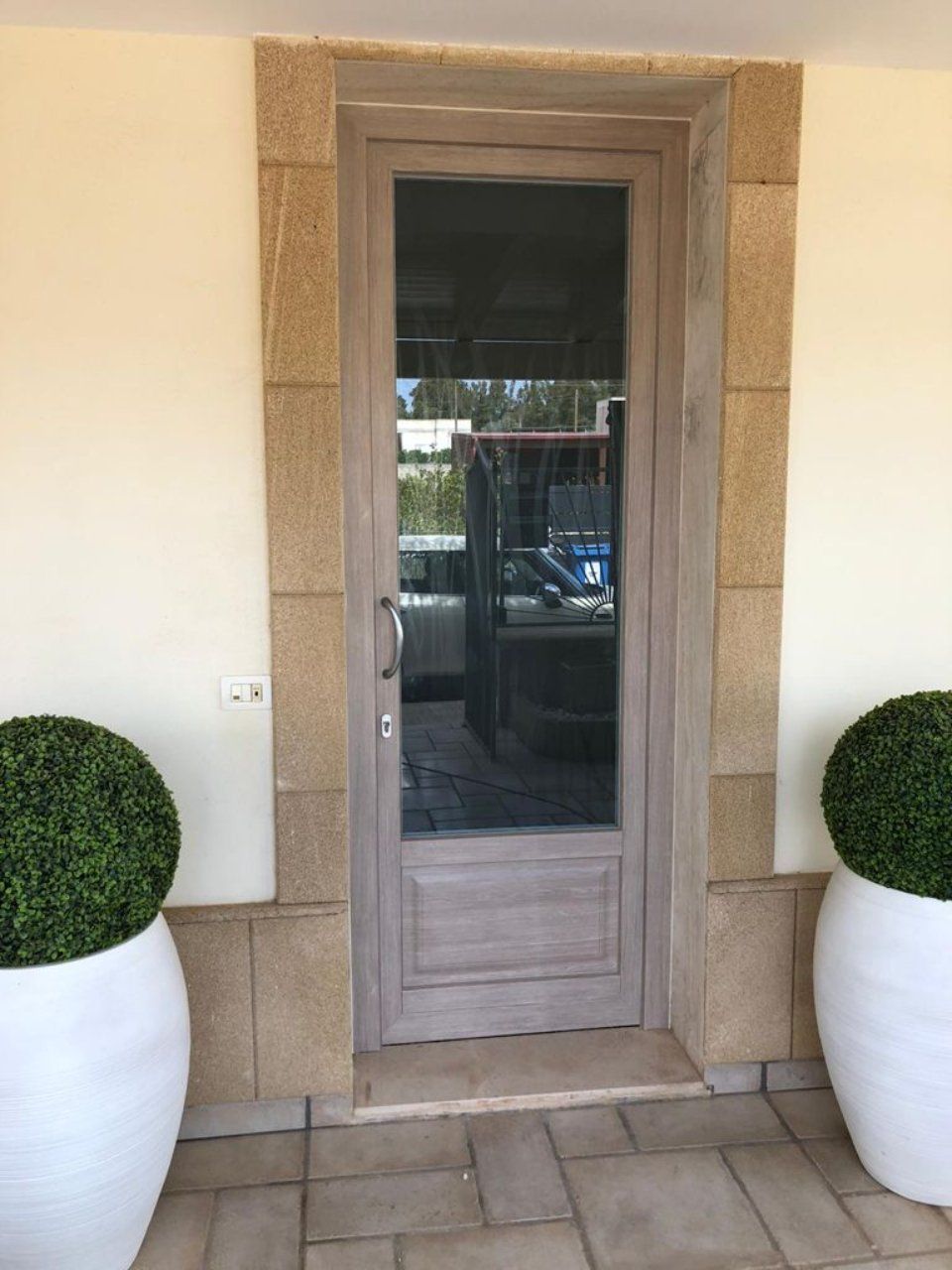 Porta blindata esterna