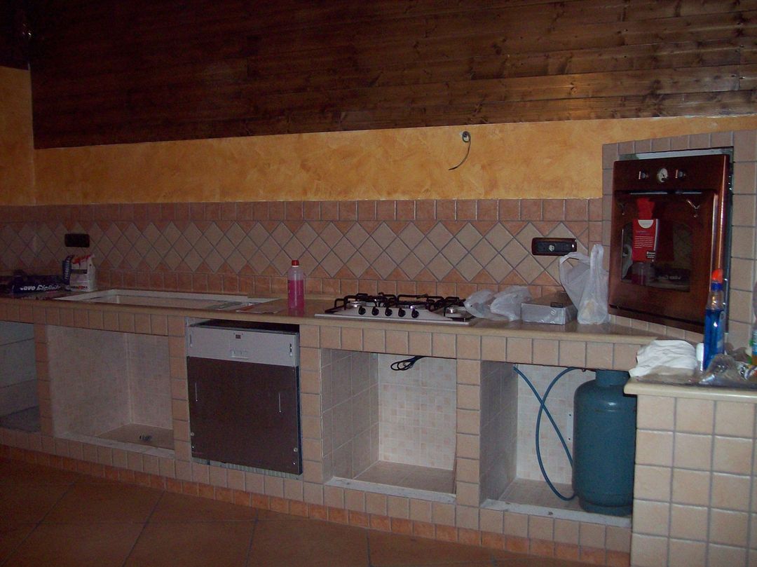 cucina in muratura