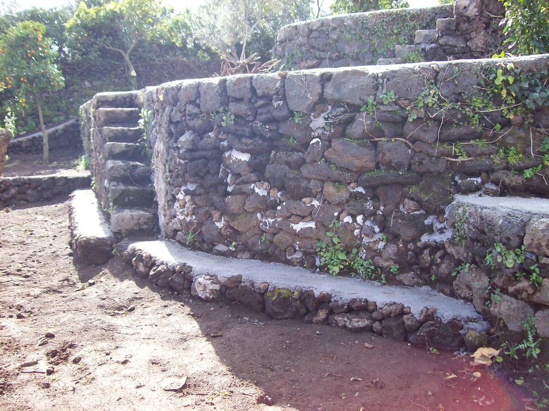 muro esterno di pietra