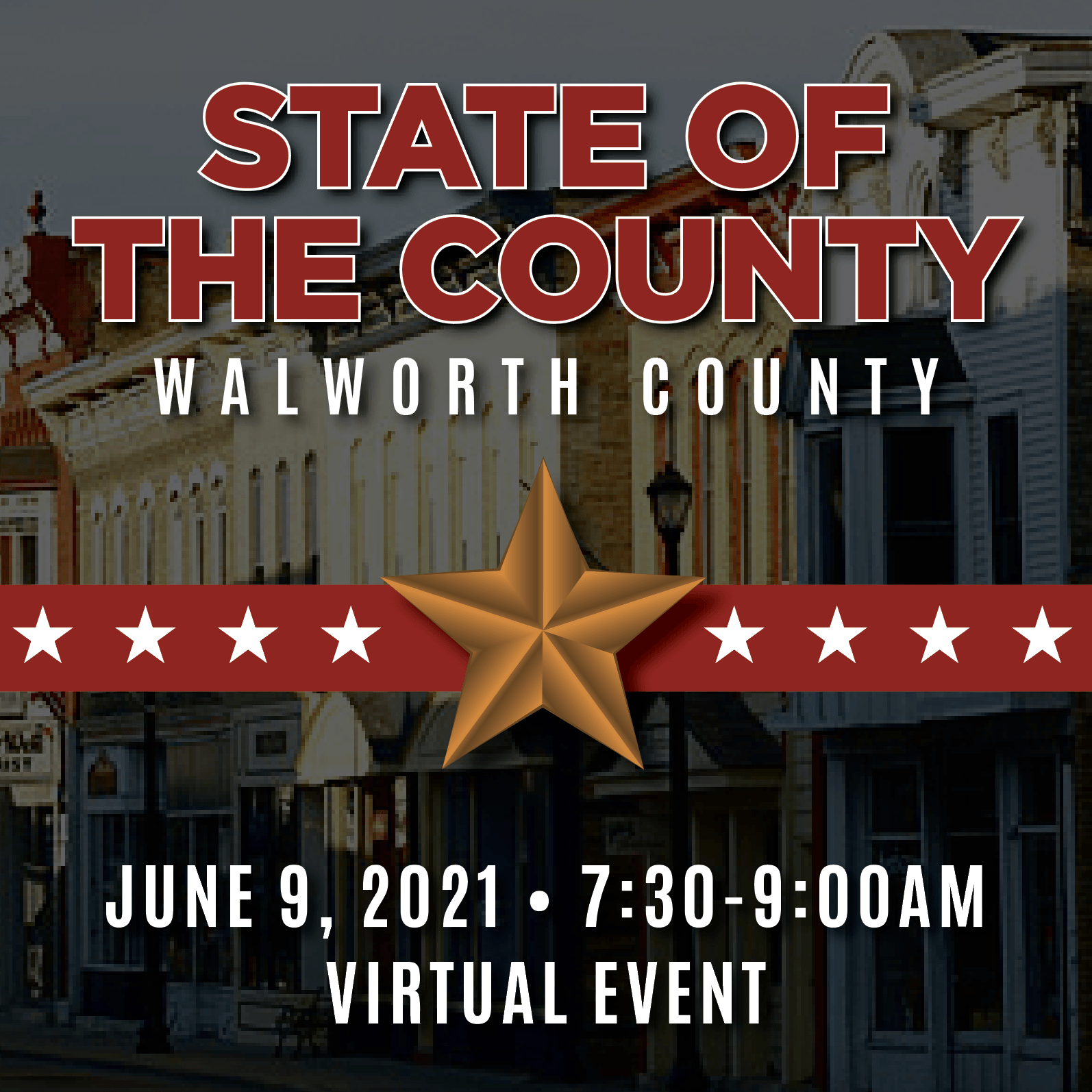 2021 State of the County, Walworth County