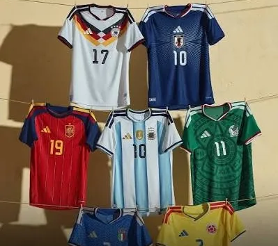 Camisetas de fútbol