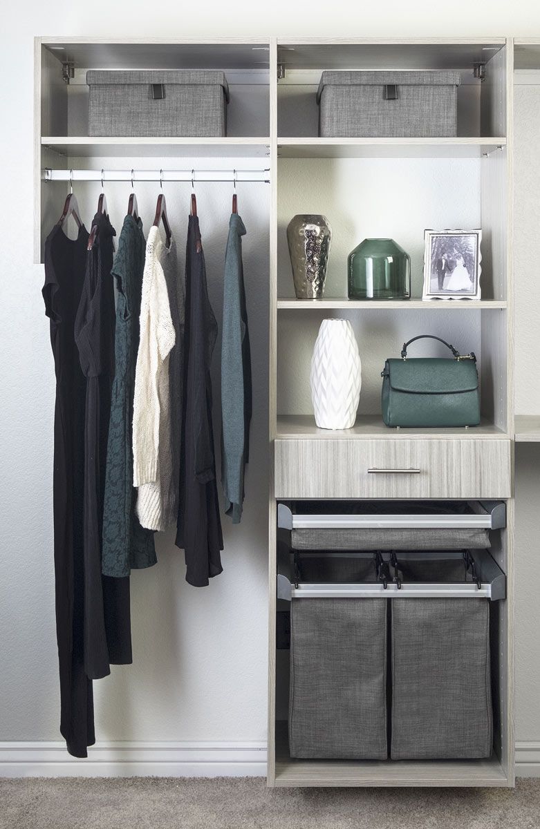 Custom Kids Small Reach In Closet System